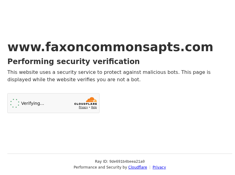 Faxon Commons website